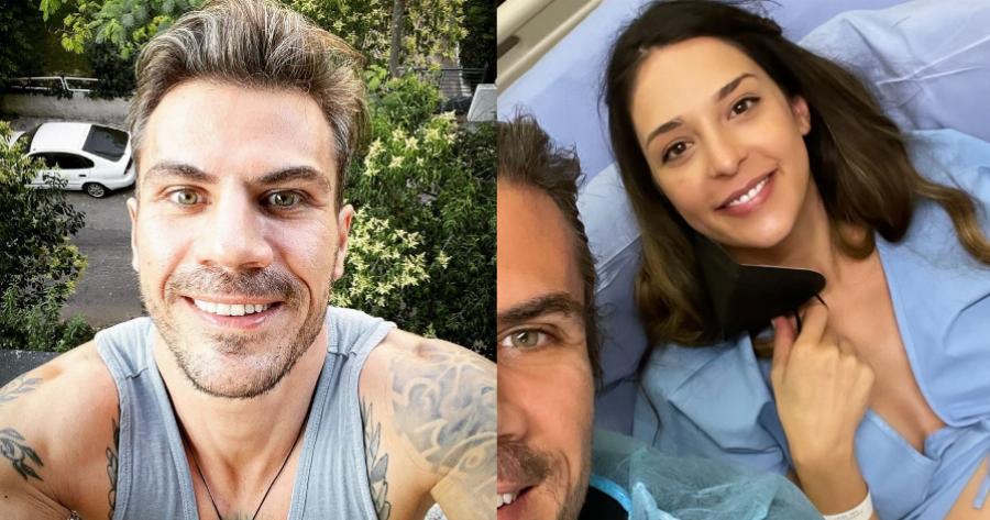 «Χαζομπαμπάς» ο Άκης Πετρετζίκης: Φωτογραφίζει τον 3,5 μηνών γιο του φορώντας κοστούμι