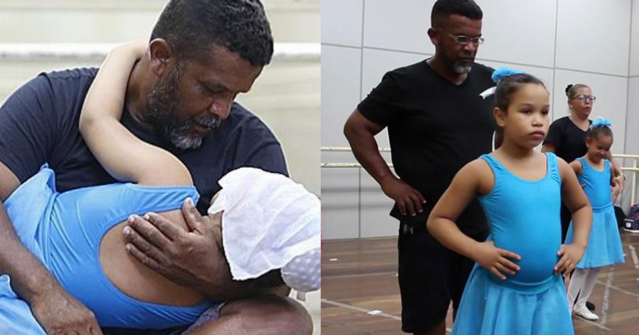 Βίντεο που συγκινεί: Μπαμπάς χορεύει μπαλέτο με τις αυτιστικές κόρες του