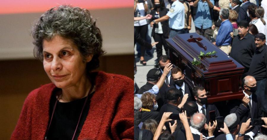 «Δεν ξέρω εάν θα πάω στο μνημόσυνο του πατέρα μου στα Χανιά»: Οργισμένη η Μαργαρίτα Θεοδωράκη