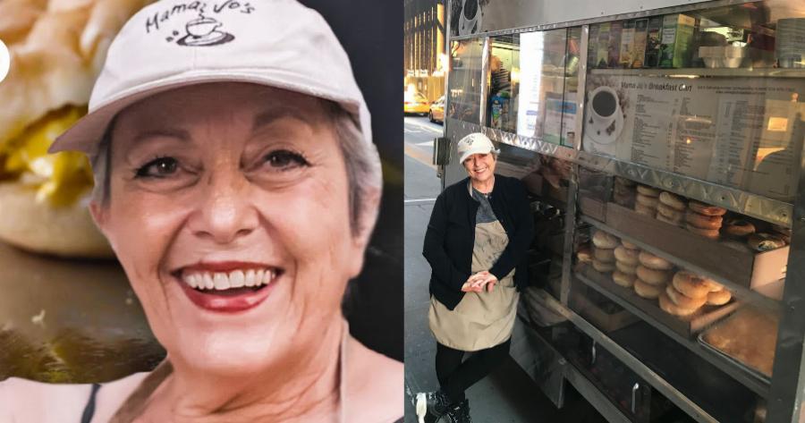 Ουρές για το φαγητό 68χρονης Ελληνίδας στη Νέα Υόρκη: Έστησε καντίνα και πουλά ελληνικό φαγητό