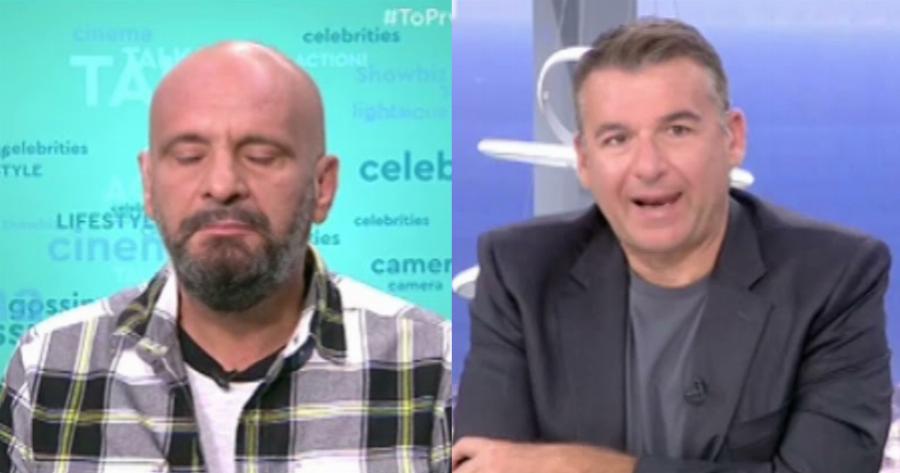 Έξαλλος ο Λιάγκας με τον Γρηγόρη Μπάκα: Του ευχήθηκε στον αέρα για το παιδί του