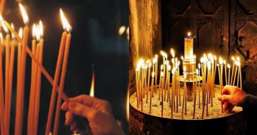 “Όταν καίγονται οι λαμπάδες μπροστά από τις Εικόνες καίγονται και οι αμαρτίες εκείνου τις φέρνει”
