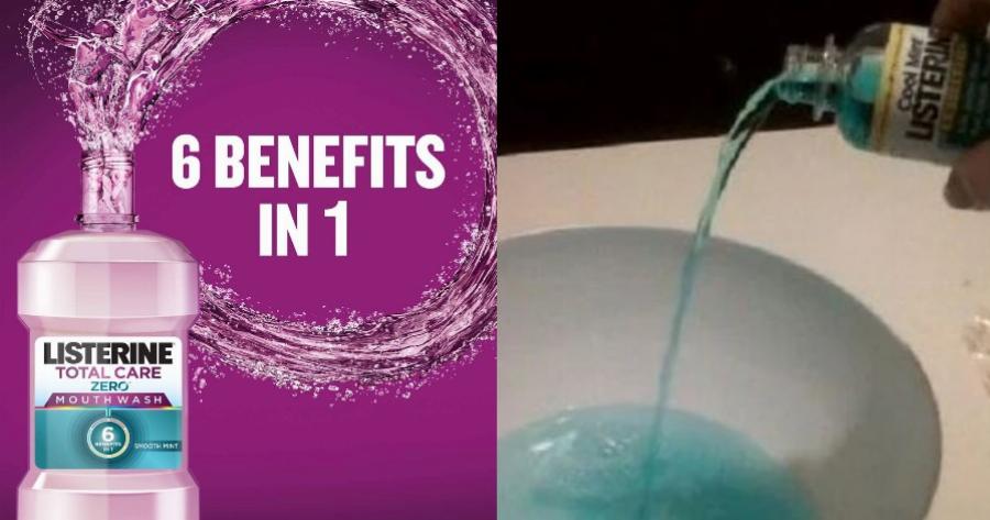 Listerine: 13 άγνωστες χρήσεις του που θα κάνουν τη ζωή σας πιο εύκολη και υγιεινή