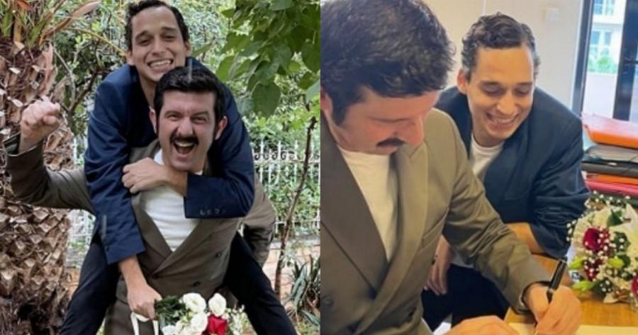 Παντρεύτηκαν Μιχάλης Οικονόμου και Γιώργος Μακρής