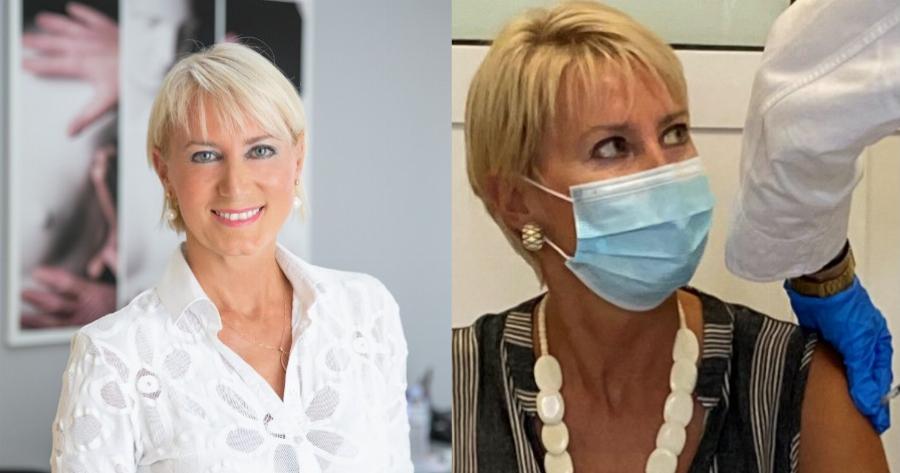 Έκανε την τρίτη δόση του εμβολίου κατά του κορωνοϊού – Το μήνυμα της Νατάσας Παζαΐτη