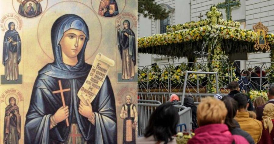 Ρουμανία: Πάνω από 50.000 πιστοί προσκυνούν την Αγία Παρασκευή την Επιβατινή