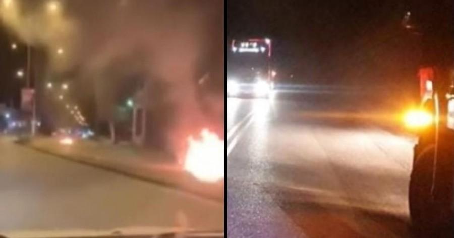 Νταλικέρηδες: Kινήθηκαν εναντίον των Ρομά που είχαν κλείσει τον δρόμο