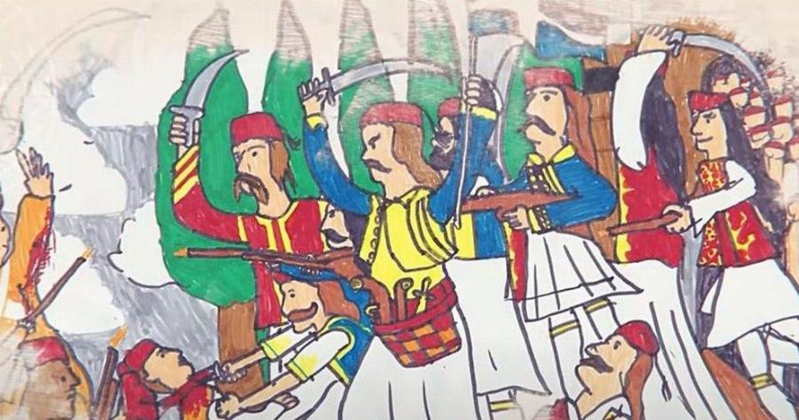 Ζωγραφιά 11χρονου που θα γίνει γραμματόσημο