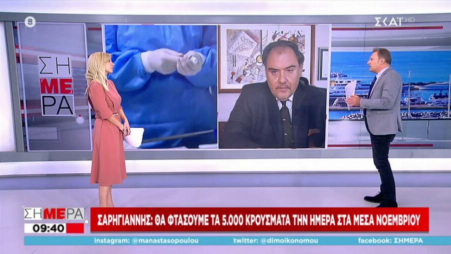 Υποχρεωτικό το self test και για τους εμβολιασμένους εργαζόμενους: Νέα έκκληση από τον Δημοσθένη Σαρηγιάννη