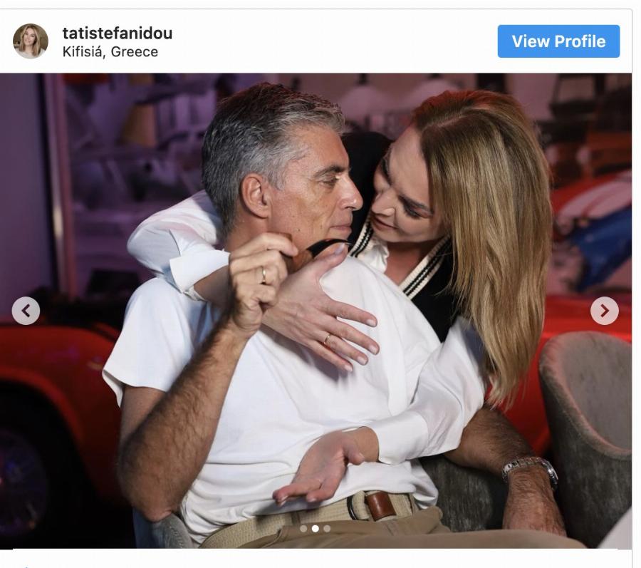 «Κυριακάτικες αγκαλιές» για Στεφανίδου – Ευαγγελάτο: Είναι ακόμα ερωτευμένοι και δεν το κρύβουν