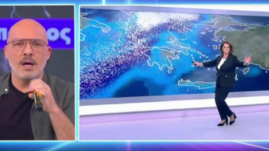 «Γκρέμισε» το πλατό με τον χορό της η Χριστίνα Σούζη: Ξετρελάθηκε ο Μουτσινάς