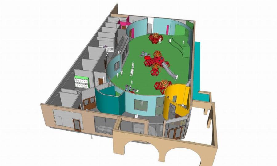 Πράξη ανθρωπιάς: Πατέρας φτιάχνει με την κόρη του παιδότοπο για να παίζουν παιδιά που παλεύουν με τον καρκίνο