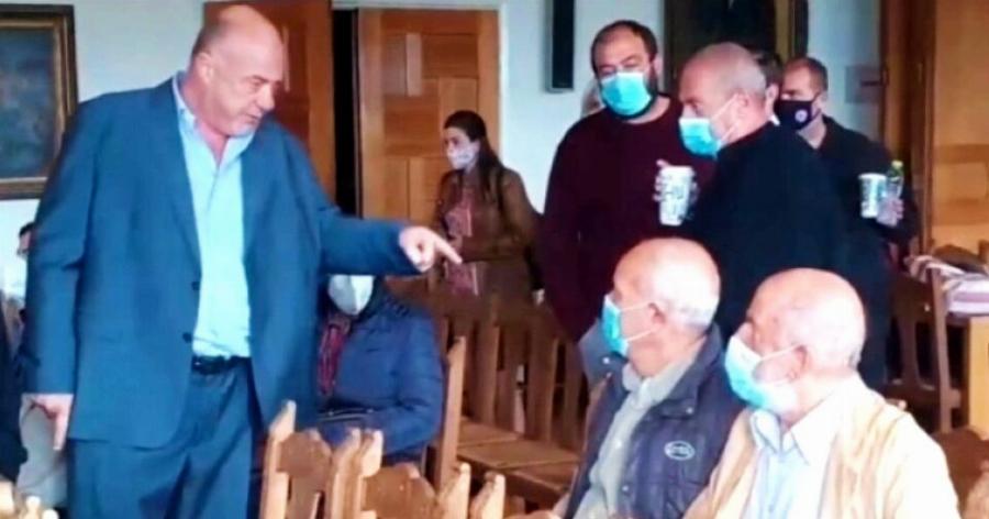 Ανησυχία και απειλές από τον Μπέο στο Δημαρχείο Βόλου: «Θα σας κάνω μαύρους στο ξύλο. Σεβαστείτε τη δημοκρατία»