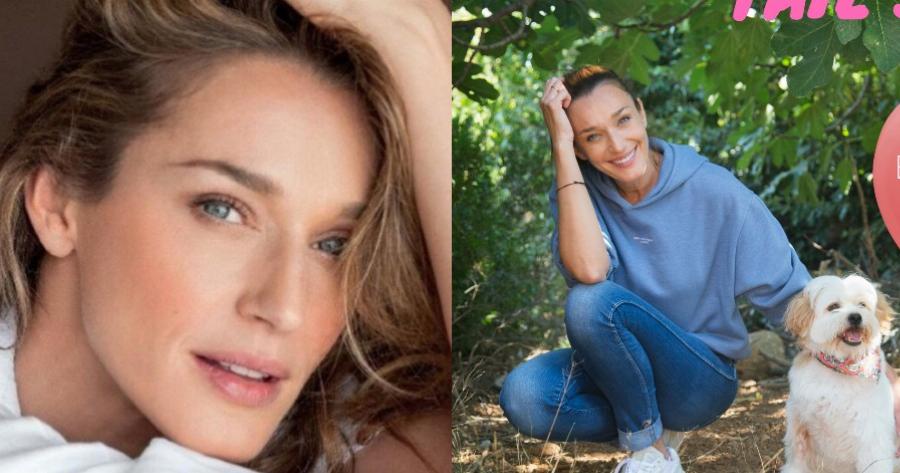 Μας ξεναγεί στον κήπο της η Κάτια Ζυγούλη και στα ζώα της οικογένειας