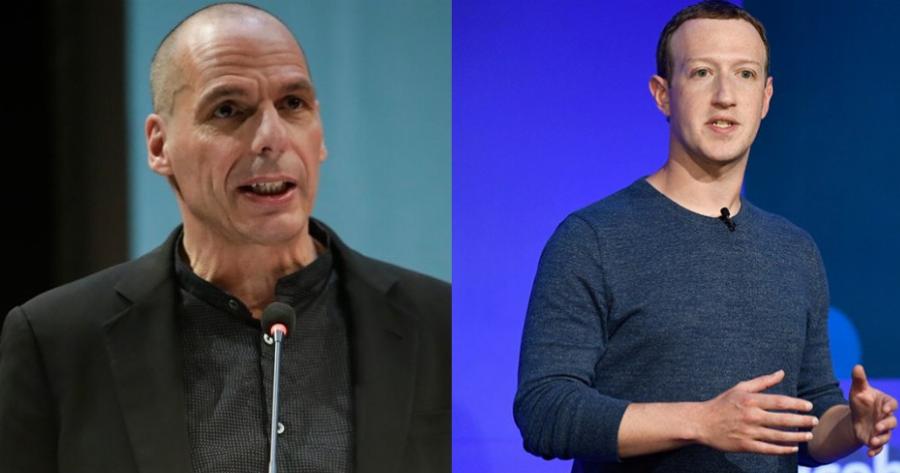 Γιάνης Βαρουφάκης σε Ζούκερμπεργκ: «Κοντά τα χέρια σου από το όνομα Meta»