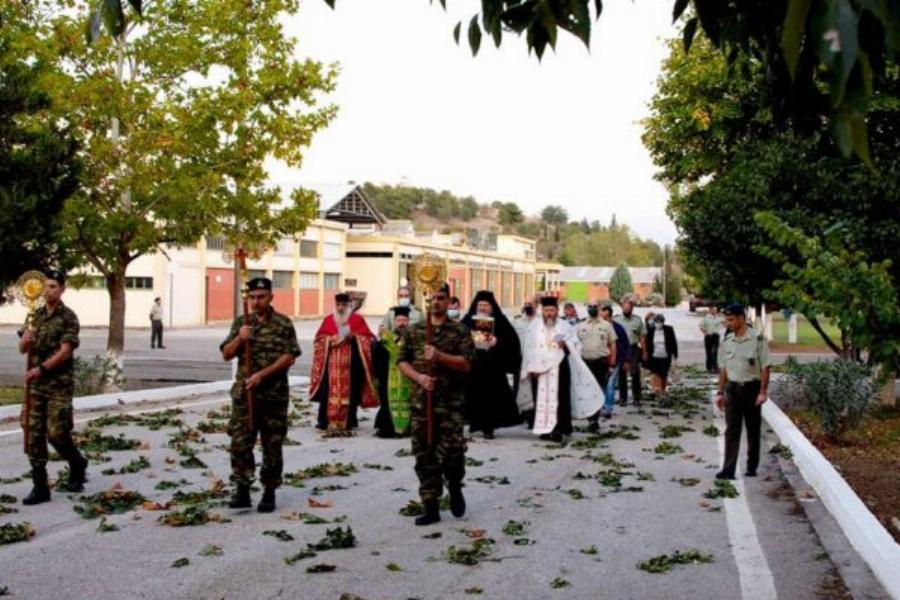 Έβγαινε η ευωδία από την κάρα του Οσίου Δαυίδ στο στρατόπεδο και στη μονάδα ελικοπτέρων