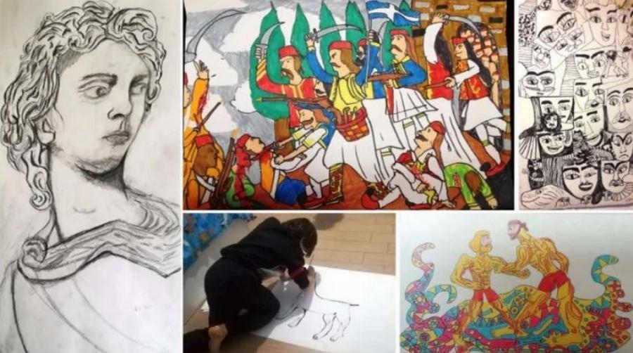 Ζωγραφιά 11χρονου που θα γίνει γραμματόσημο