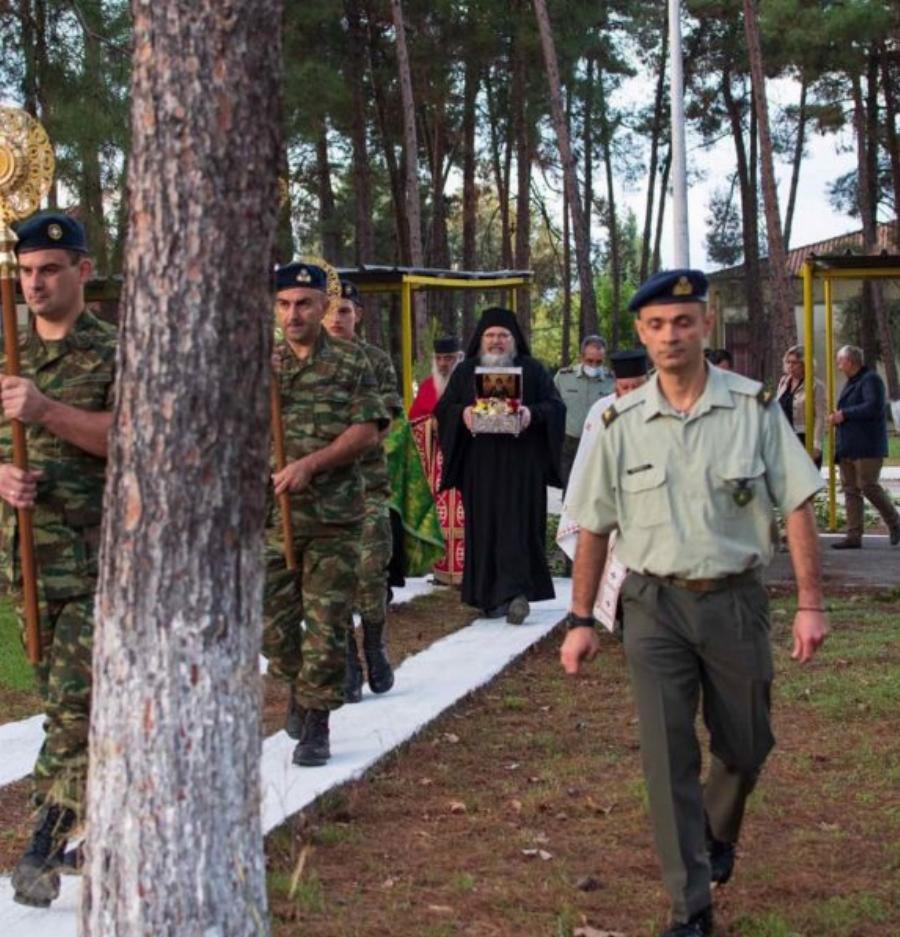 Έβγαινε η ευωδία από την κάρα του Οσίου Δαυίδ στο στρατόπεδο και στη μονάδα ελικοπτέρων