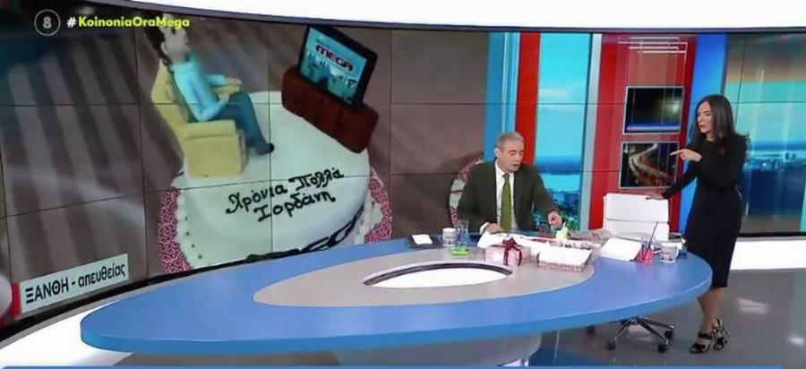 Γενέθλια ημέρα για τον Ιοράνη Χασαπόπουλο: Βούρκωσε με την on air έκπληξη του γιου του