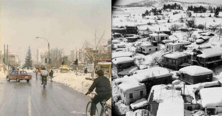 Ο παγωμένος Μάρτιος της Ελλάδας: Όταν η Ελλάδα μπήκε στο ψυγείο για 15 μέρες, μέσα από σπάνιες φωτογραφίες