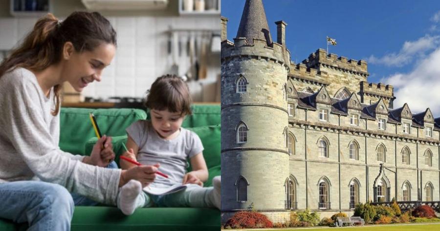 Ζητείται νταντά με αμοιβή 10.700 ευρώ για να φροντίσει δύο παιδιά σε κάστρο τα Χριστούγεννα