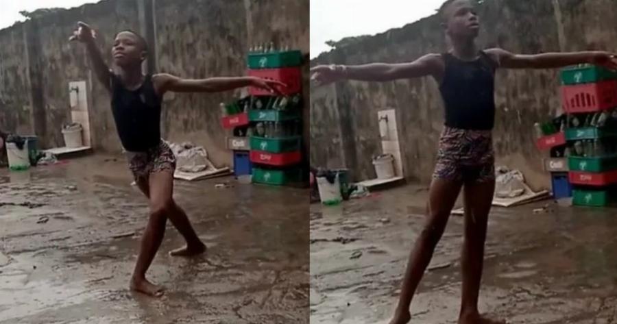 11χρονος Νιγηριανός: Xορεύει ξυπόλυτος στη βροχή και κερδίζει υποτροφία στη Νέα Υόρκη