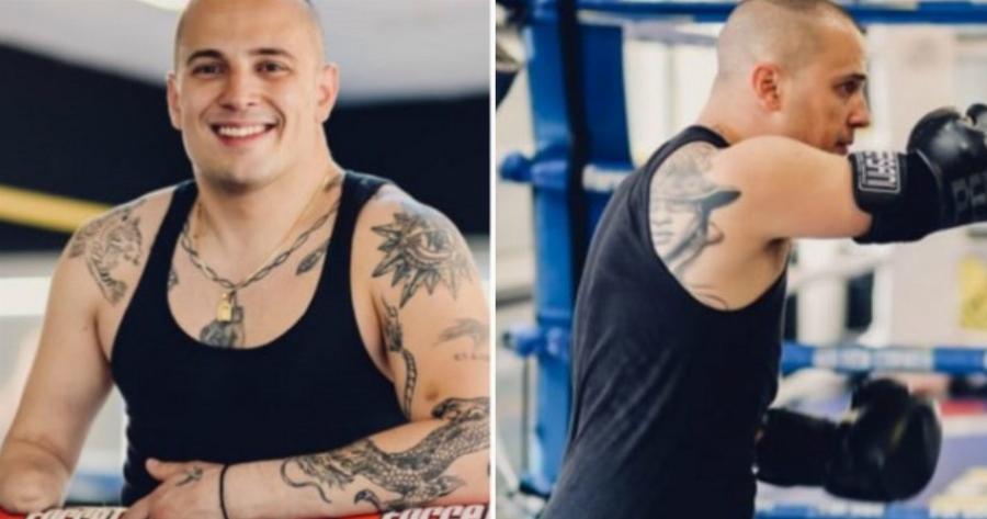 Βαγγέλης Χατζής: Ο μοναδικός μονόχειρας πυγμάχος του κόσμου γεννήθηκε στη ραδιενεργή βροχή του Τσερνόμπιλ