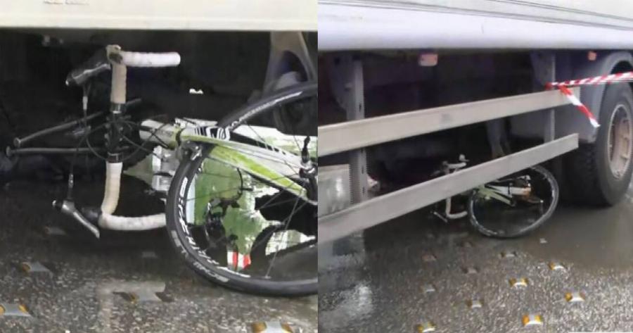 Νεκρή η ποδηλάτισσα που παρασύρθηκε από φορτηγό – Tραγωδία στη Θεσσαλονίκη