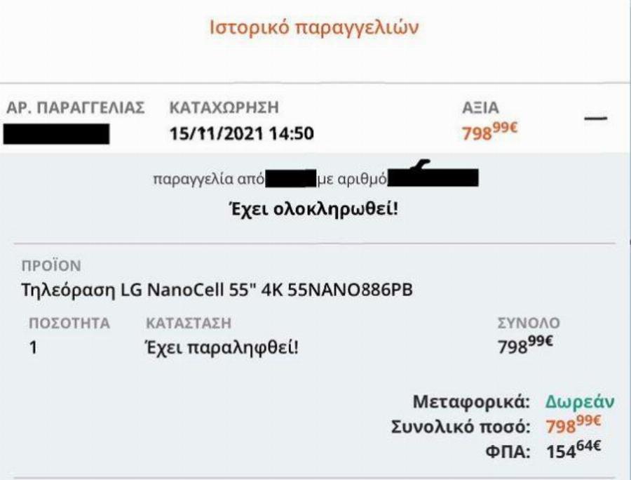 Η Ελληνική απάτη της Black Friday σε όλο της το μεγαλείο – Τηλεόραση 200 ευρώ ακριβότερη