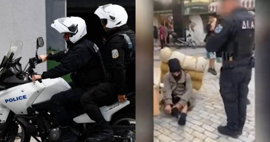 Του αγόρασαν παπούτσια και κάλτσες – Η συγκινητική κίνηση ανδρών της ομάδας ΔΙΑΣ σε άστεγο