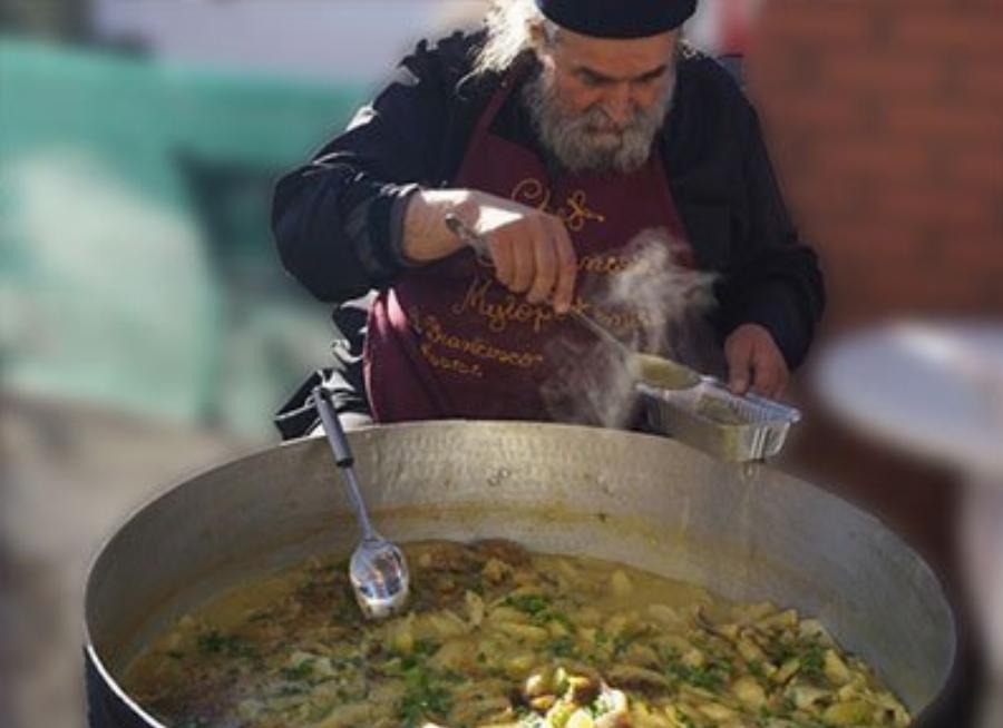 Όσα τρώνε οι μοναχοί του Αγίου Όρους