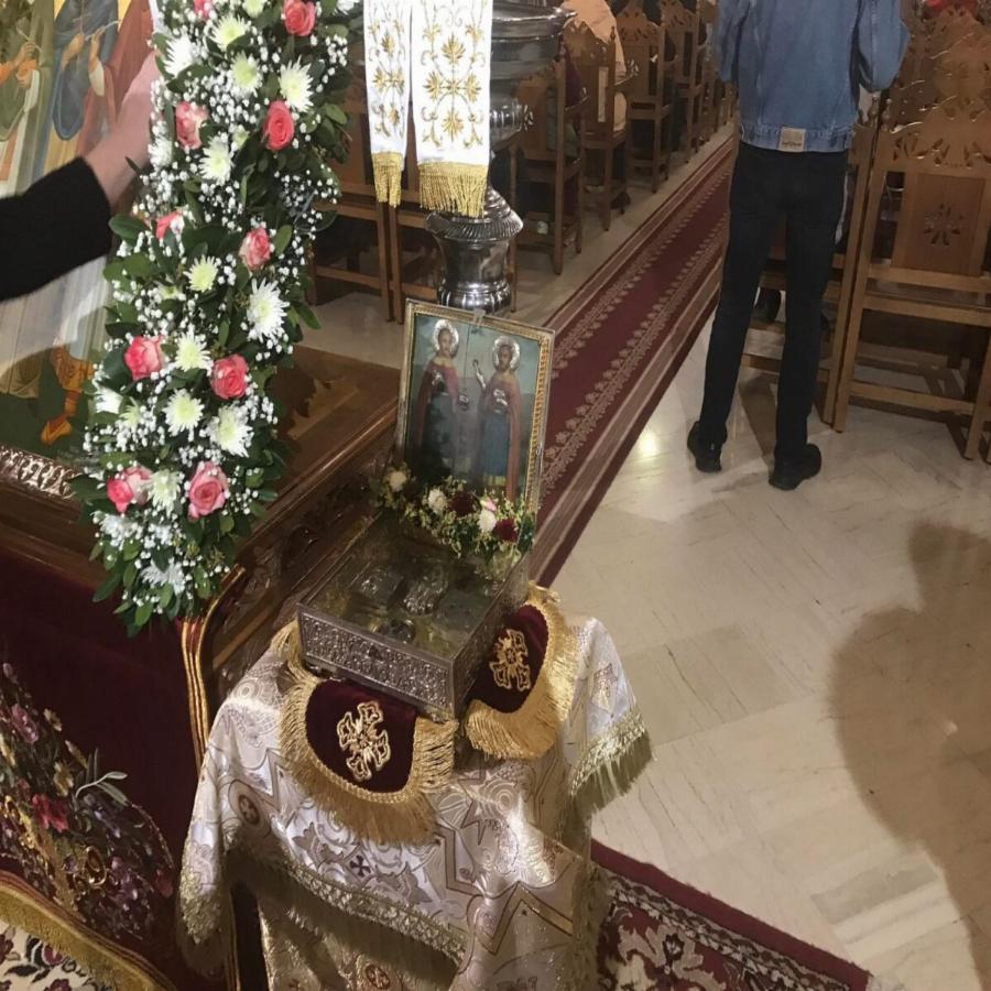 Εκκλησία και λαός υποδέχτηκαν τον θαυματουργό Ταξιάρχη