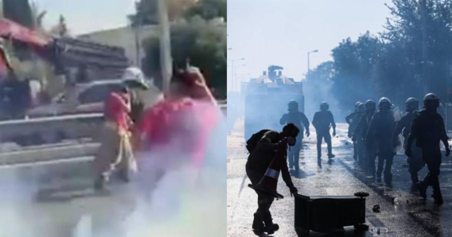 Νέα σοκαριστική καταγγελία: Εποχικός πυροσβέστης ακρωτηριάστηκε από κρότου-λάμψης των ΜΑΤ