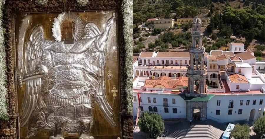 Μέγα το θαύμα του Ταξιάρχη Πανορμίτη: Το μπουκάλι με το μήνυμα που έφτασε στο μοναστήρι του στη Σύμη