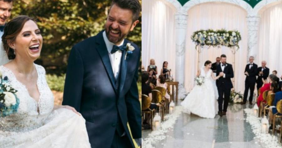 Νίκησαν τον καρκίνο όταν ήταν παιδιά: Παντρεύτηκαν πριν λίγες μέρες