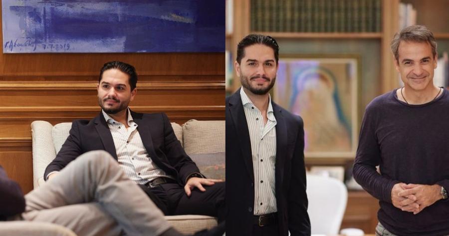 «Πλέω σε πελάγη ευτυχίας και βουρκώνω»: Ο Χρήστος Μάστορας συνάντησε τον Μητσοτάκη στο γραφείο του