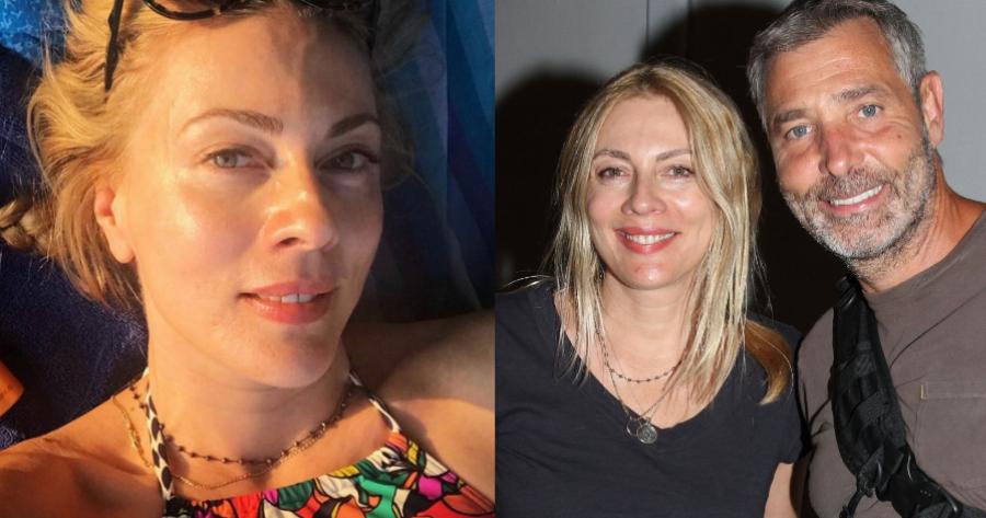 Το εντυπωσιακό σπίτι της Σμαράγδας Καρύδη και του Θοδωρή Αθερίδη στην Αίγινα: Το μπαλκόνι με τη μαγευτική θέα