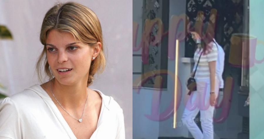 Κανείς δεν κατάλαβε ότι είναι η χρυσή κληρονόμος: Άβαφη, ατημέλητη και χωρίς σωματοφύλακες