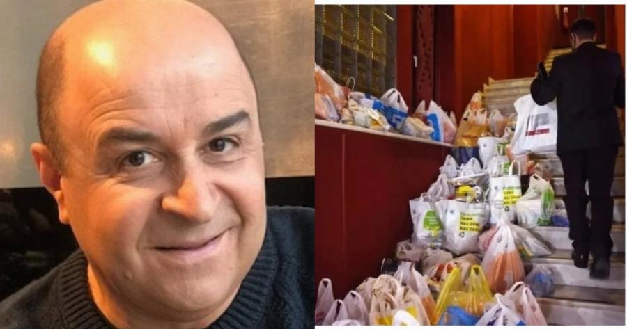 Μεγάλη κίνηση ανθρωπιάς από το Μάρκο Σεφερλή: Αντί για εισιτήρια ζήτησε τρόφιμα για όσους έχουν ανάγκη