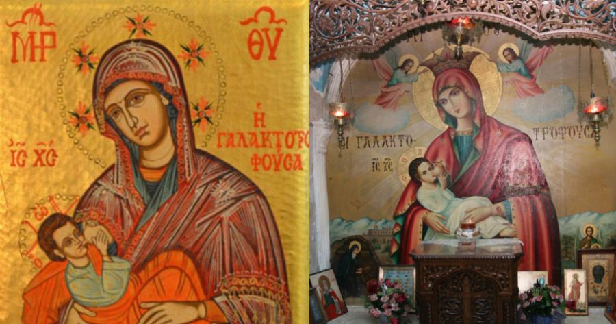 Σημαντικά θαύματα της Παναγίας της Γαλακτοτροφούσας: Θετή μητέρα παράγει γάλα
