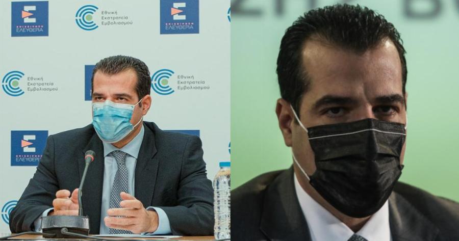 Θάνος Πλεύρης: «Ότι μέτρο πάρουμε από εδώ και πέρα θα είναι μόνο για ανεμβολίαστους»