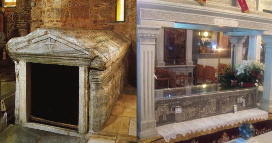 Θαύματα μέχρι και σήμερα: Το Θαυματουργό υγρό στον τάφο του Αγίου Λουκά και η Λάρνακα