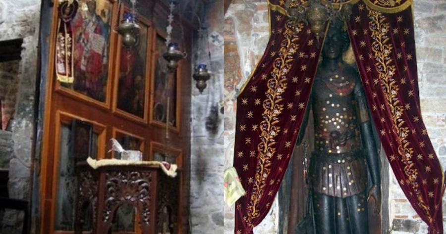 Το Θαυματουργό «ξόανο» του Αγίου Γεωργίου στην Καστοριά