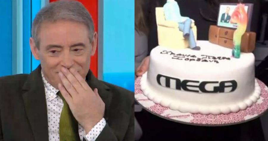 Γενέθλια ημέρα για τον Ιοράνη Χασαπόπουλο: Βούρκωσε με την on air έκπληξη του γιου του