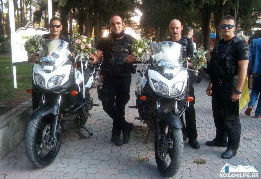 Γάμος στην Κοζάνη: Η νύφη έφτασε με συνοδεία αστυνομικών ΔΙΑΣ και σειρήνες
