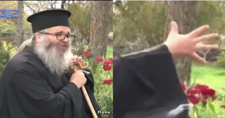 Viral ο Παπα-Νικόλας ρίχνει μούτζα στους ανεμβολίαστους