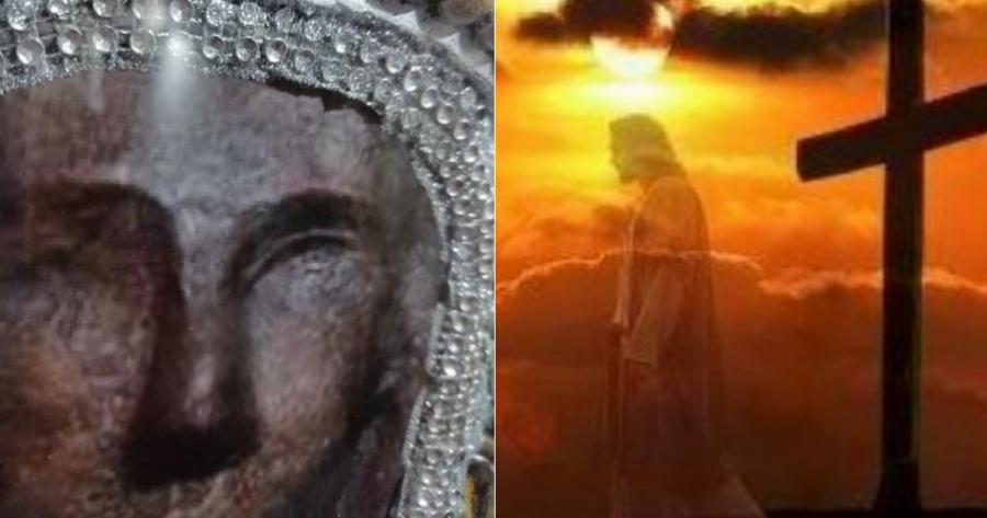 Ανοιχτά τα μάτια και δάκρυα στον Ταξιάρχη –  Εκκλησία της Κερατέας