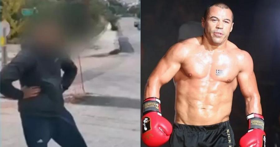 Bίντεο με τον Μιχάλη Ζαμπίδη από τη στιγμή που «τσάκωσε» τους διαρρήκτες στο σπίτι του