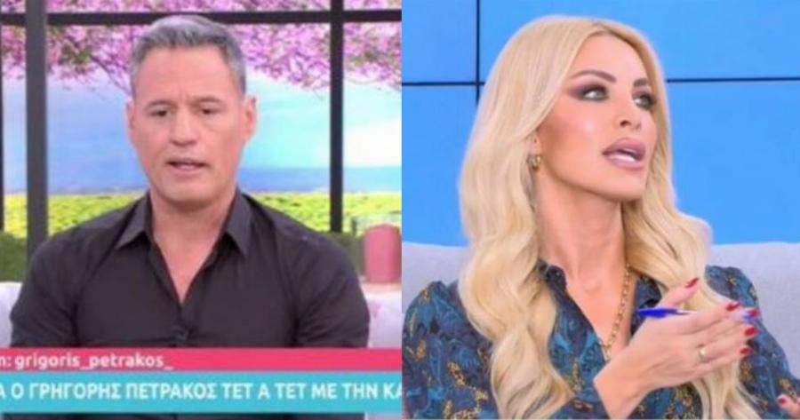 “Τα σκέφτεσαι μόνος σου αυτά που λες;”: Aγριoς  καυγάς ζωντανά Καινούργιου με Πετράκο