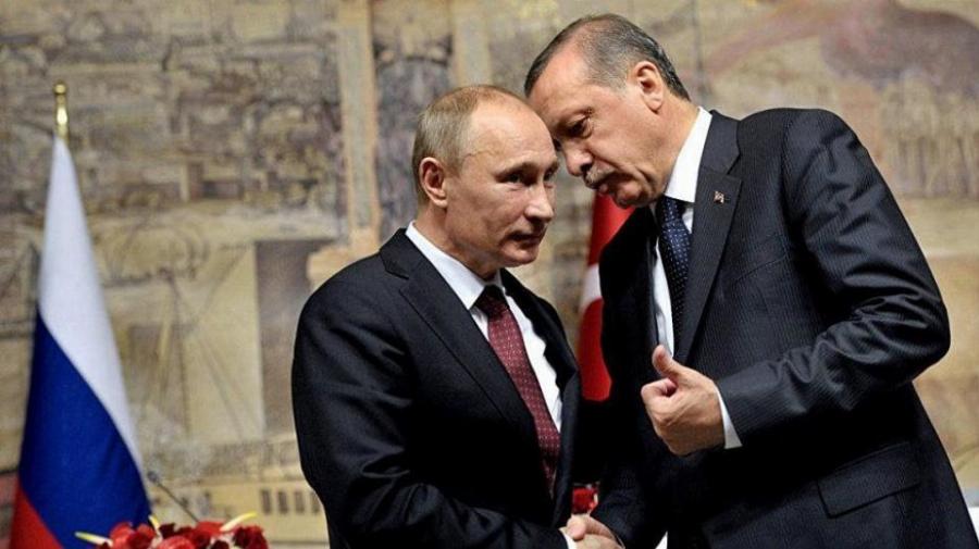 Πούτιν εναντίον Ερντογάν – Ο εθνικιστικός χάρτης της Τουρκίας που τον εξόργισε